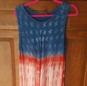 Summer flag dress